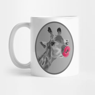 Giraffe Kiss Mug